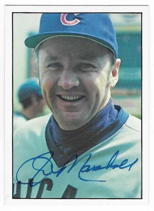 JIM MARSHALL 1976 SSPC AUTOGRAPHED SIGNED # 308 CHICAGO CUBS DECEASED - Image 1 of 1