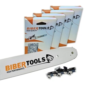 Espada de 35 cm + 4 cadenas de sierra 3/8"LP 1,3 mm 50TG para Stihl 023 VN - Imagen 1 de 6