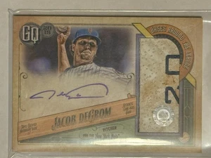 2019 Topps Gypsy Queen Bases Around The League #BAL JD Jacob deGrom AUTO /20 - Picture 1 of 2