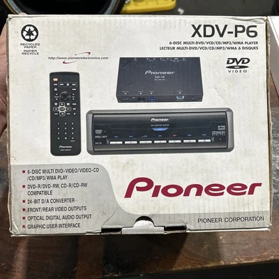 Pioneer XDV-P6 DVD/CD 6 Disc Player - Image 1 of 4