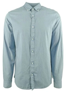Kundenretoure Michael Kors Herren Slim Fit Denim Langarm Hemd Large - Bild 1 von 4