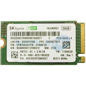 SSD 256GB 2242 M.2 NVMe PCI-E 3.0 x4 SK Hynix HFM256GDHTNI-87A0B 5SS0V27610_ - Bild 1 von 2