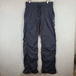 Lululemon Activewear Damenhose Größe 8 schwarz Tanzstudio Jogginghose 34" volle Länge - Bild 1 von 8