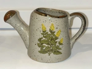 Mini regadera floral de gres Takashi vintage - Imagen 1 de 12