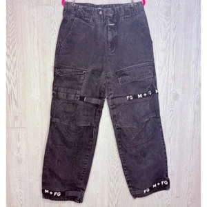 Marithé + François Girbaud Men's Black Trousers 34m black denim jean pants - Picture 1 of 7