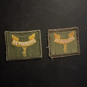 Second Class Boy Scouts of America BSA Be Prepared Abzeichen Aufnäher grün Menge 2 - Bild 1 von 6