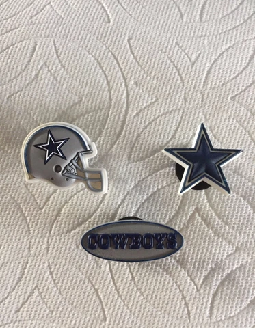 DALLAS COWBOYS JIBBITZ DALLAS COWBOYS SHOE CHARM NFL JIBBITZ COWBOYS CLOG CHARM Cover