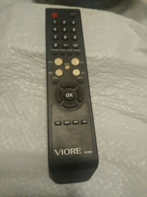 Mando a distancia envío rápido🇺🇲 Viore RC3008V LC32VH5HTL LC40VF5HTL LED22VF60 Foto 1 de 2