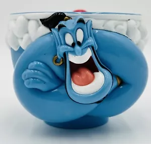 Vintage Aladdin Genie blau Kunststoffbecher Tasse Klingeln Bros Walt Disney 1990er Jahre - Bild 1 von 6
