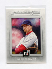 2016 DONRUSS MASTERS OF THE GAME # MG-7 MARK McGWIRE , CARDINALS 