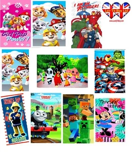 Kids Bath Towels ,Beach Towel ,Swimming Towel, Official Licensed - Picture 1 of 11