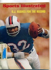 Sports Illustrated October 29, 1973 O.J. Simspon Cover Rushing Record M743 - Picture 1 of 2