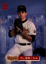 1994 Stadium Club Baltimore Orioles Baseball Card #488 Mike Mussina