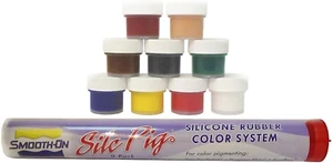 Silc Pig - Pigmente für Zinn & Platin Silikonkautschuke - 9er Pack Farbprobenehmer - Bild 1 von 1