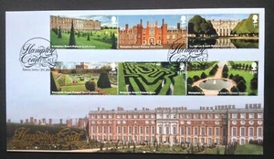 GB Buckingham 2018 Hampton Court Set sulla copertina del primo giorno, Molesey Surrey S/H/S - Foto 1 di 2