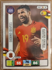 Panini Road to 2018 World Cup Russia. Adrenalyn XL #ESP18 Diego Costa - Zdjęcie 1 z 1