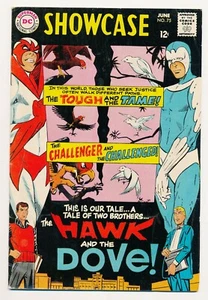 Showcase (1956-1978) #75 Hawk & Dove origin FN+ - Picture 1 of 6