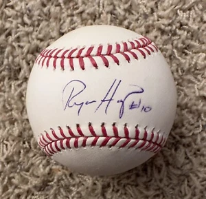 Ryan Hanigan signiert Rawlings OMLB Baseball MLB COA Hologramm 2016 JB558749 - Bild 1 von 4
