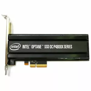 Intel Optane DC P4800X 750 GB SSD 82PBW HHHL PCIe 3.0 x4 NVMe SSDPED1K750GA01 - Foto 1 di 2