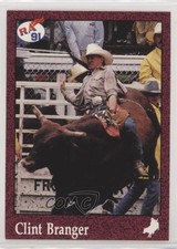 1991 Rodeo America Pro Rodeo Cards Set B Clint Branger #40