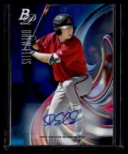 Drew Ellis 2018 Bowman Platinum Rookie Blue Autograph Auto #/150 - Bild 1 von 2