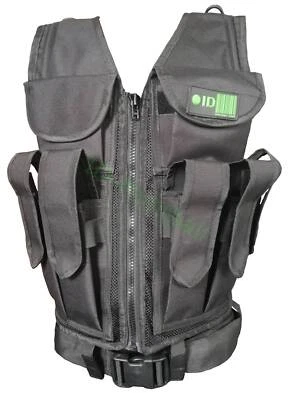 IDP Paintball Tactical Weste 9 Pods HP Magfed Schwarz