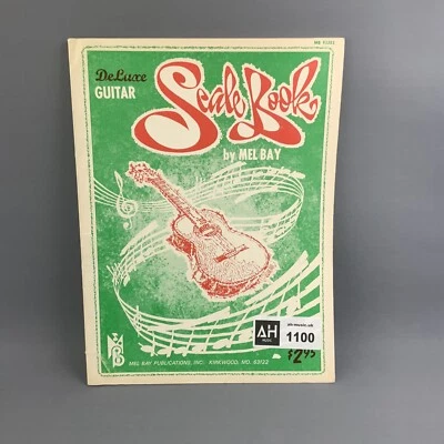 MEL BAY Scale Book DeLuxe Guitar MB 93282 Sheet Music - Image 1 of 4