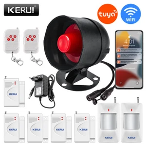Tuya Wi-Fi Wireless Alarm System Smart Home Security Burglar Alert Alexa Google - Picture 1 of 14