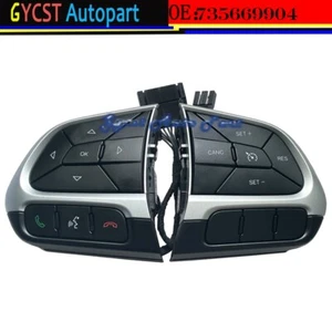 1 pair For 2015-2021 Jeep Renegade COMPASS Steering Wheel Cruise Switch735669904 - Picture 1 of 8