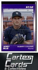 Jerry Rub 1990  Star Albany-Colonie Yankees #15 TTM/IP Signed Autographed