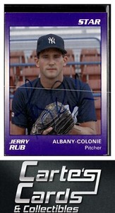 Jerry Rub 1990  Star Albany-Colonie Yankees #15 TTM/IP Signed Autographed