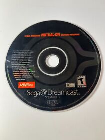 Cyber Troopers Virtual-On Oratorio Tangram (Dreamcast, 2000) Disc Only *TESTED*