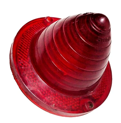 Lente de lámpara de luz trasera de parada Chevrolet Impala y Biscayne, original OEM 5951078-15 Foto 1 de 4