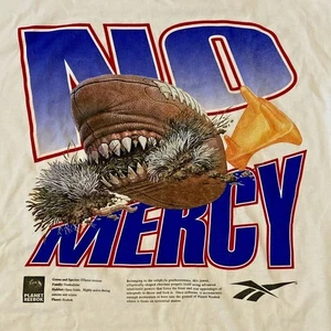 Vintage 90s Planet Reebok No Mercy Football Shirt Men's XXL NWT Rare! - Picture 1 of 7