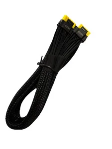 MSI PCI-e 5.0 GPU Power Cable 70cm 16pin (12+4) 12VHPWR Male/Male RTX 40 Series - Afbeelding 1 van 4