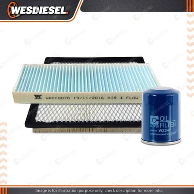 Wesfil Filter Service Kit fits Nissan Navara D40 Pathfinder R51 4.0L - image 1 of 2