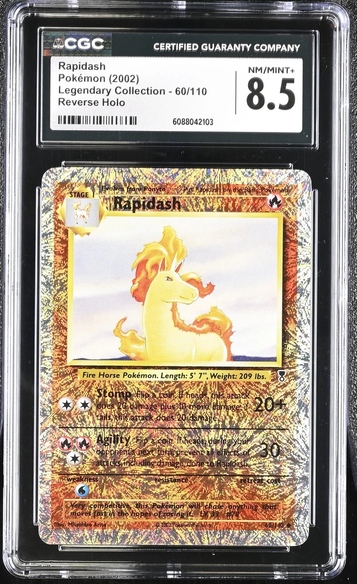 Pokémon TCG Legendary Collection 8.5 Graded Individual Collectible