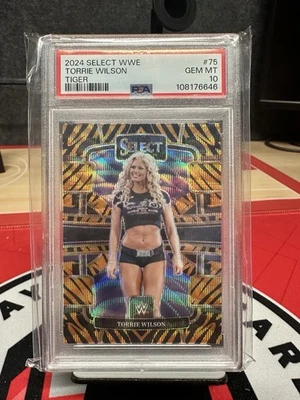 2024 Panini Select WWE Concourse Torrie Wilson CASE HIT TIGER! PSA 10! POP 1! - Image 1 of 2