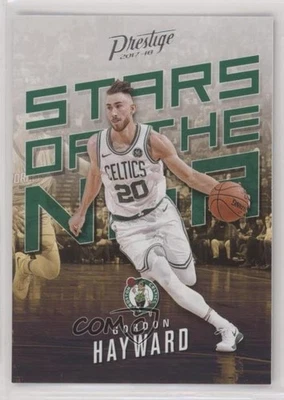 Panini Prestige Stars of the NBA Gordon Hayward #15 2017-18 Foto 1 de 2