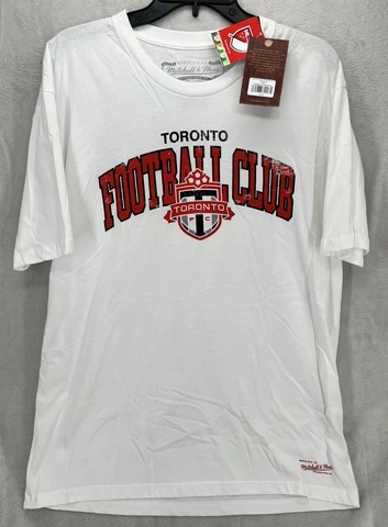 Toronto FC Mitchell & Ness MLS Arch Team T-shirt - Small - White Retail $35 Cover