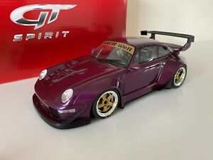 1:18 Porsche 911 RWB 993 RAUH-Welt Purple GT727 GT Spirit Model Car Resin LTD