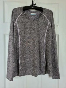Columbia Sportswear Gray Heathered Athletic Shirt, Size M NWOT - Picture 1 of 5