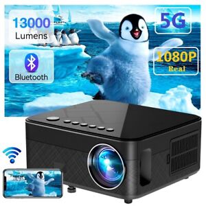 SUREWHEEL SW10 Projector 13000 Lumen 1080P 4K Full HD 5G/WiFi/Bluetooth/HDMI/USB
