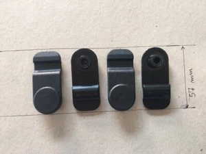 FIAT PANDA 1986-2002 CERNIERE 4 pezzi da mm.57 VETRO VOLETTO LATERALE APRIBILE - Bild 1 von 1