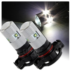 6000K 5202/5201 PS24WFF H16 High Power SMD LED 25W Fog Driving Light Bulbs 2PCS - Picture 1 of 3