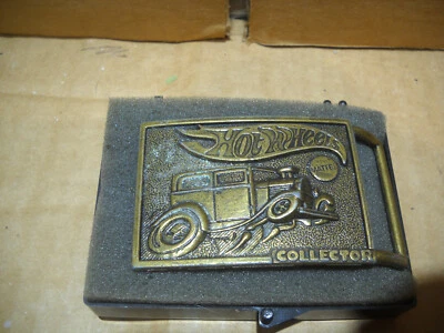 CINTURÓN BUCKEL VINTAGE MATTEL HOTWHEELS 1978 COLECCIONISTAS NUNCA USADO Foto 1 de 3