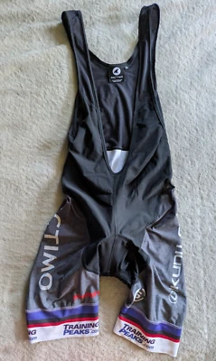 Culotte con tirantes de ciclismo acolchado PACTIMO para hombre M gris negro bicicleta Foto 1 de 4