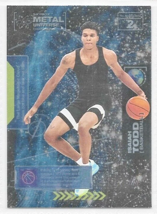 Isaiah Todd Washington Wizards 2021 Metal Universe Champions Rookie #2 - Image 1 of 1