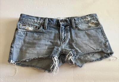 Pantalones Cortos Joes Jeans Para Mujer W 28 Corte Envejecido Tiro Bajo Denim Azul Foto 1 de 4