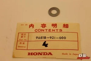 NOS HONDA CA175 CB160 CB175 CB350 PLAIN WASHER (8MM) OEM # 90518-921-000 OEM M - Picture 1 of 5